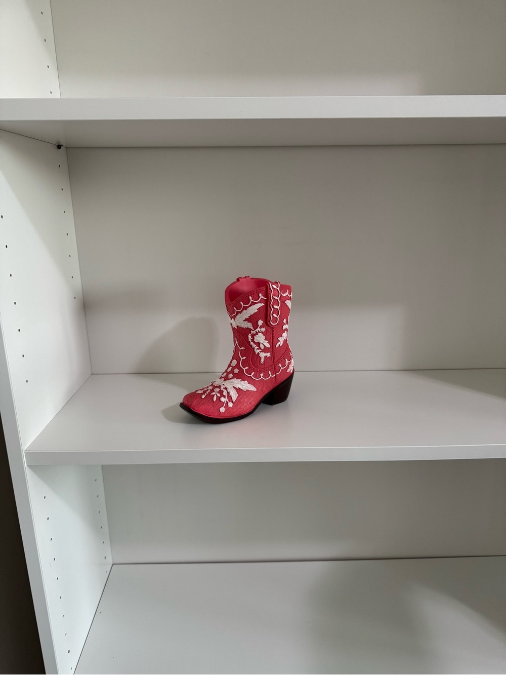 Amazon Pink cowboy boot decor